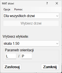 Nakładka MAT Doors for Revit